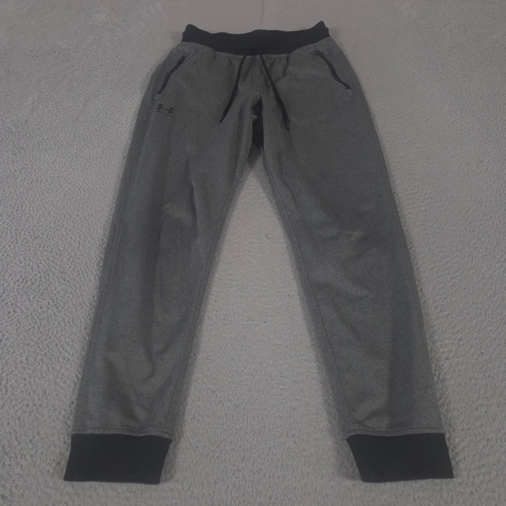 Under Armour Pants Mens Medium Gray UA Sportstyle Tapered Leg Jogger Workout Gym